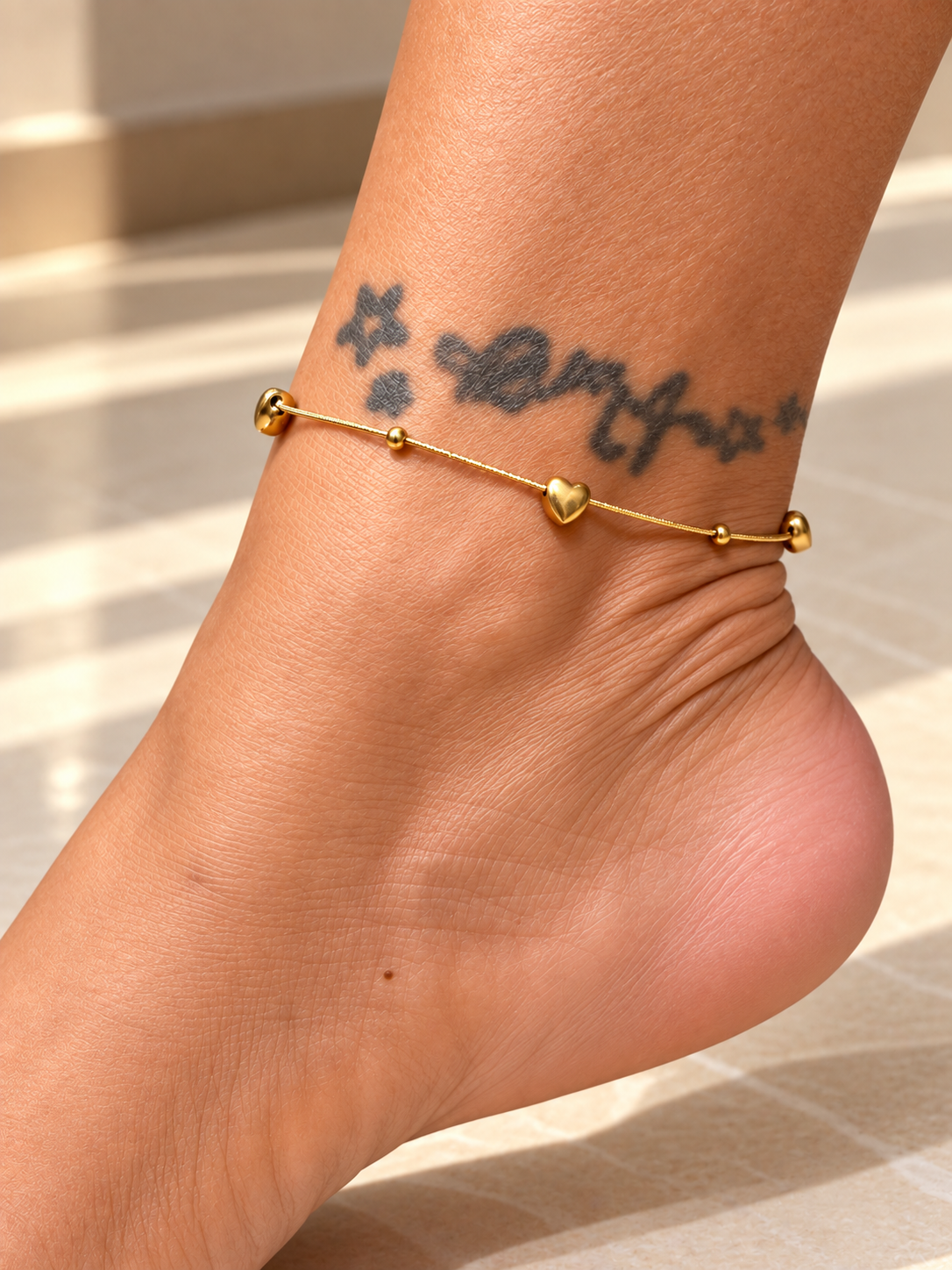 AMARA HEART ANKLET