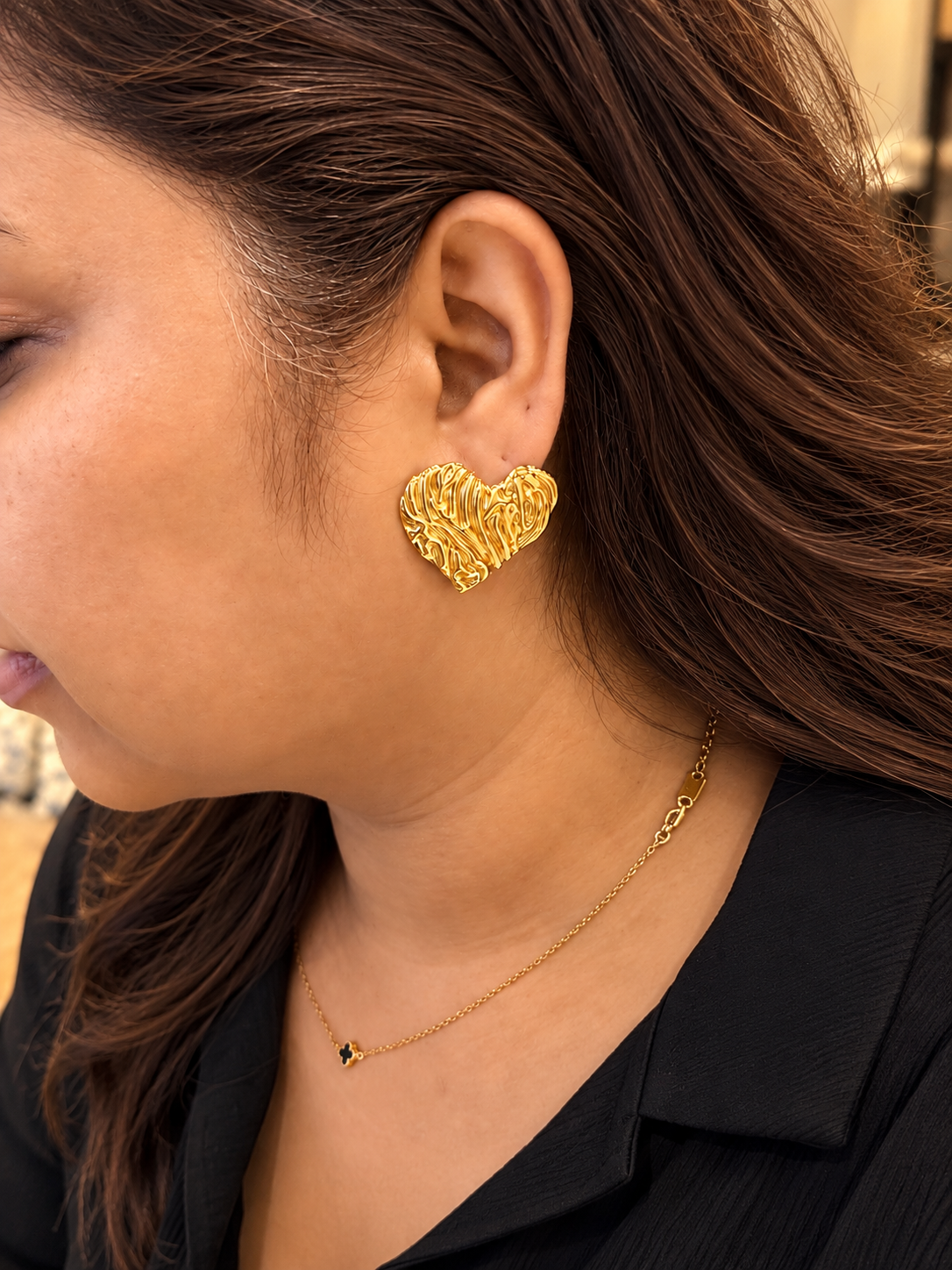 CARY'S HEART EARRINGS