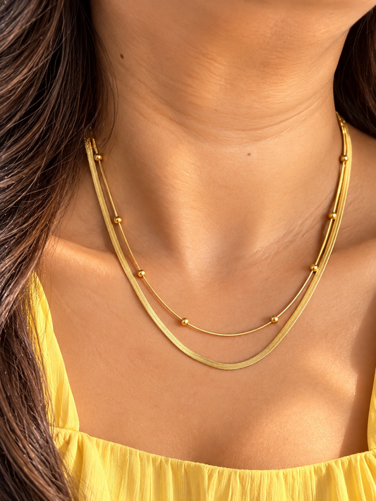 AVIRA LAYERED NECKLACE
